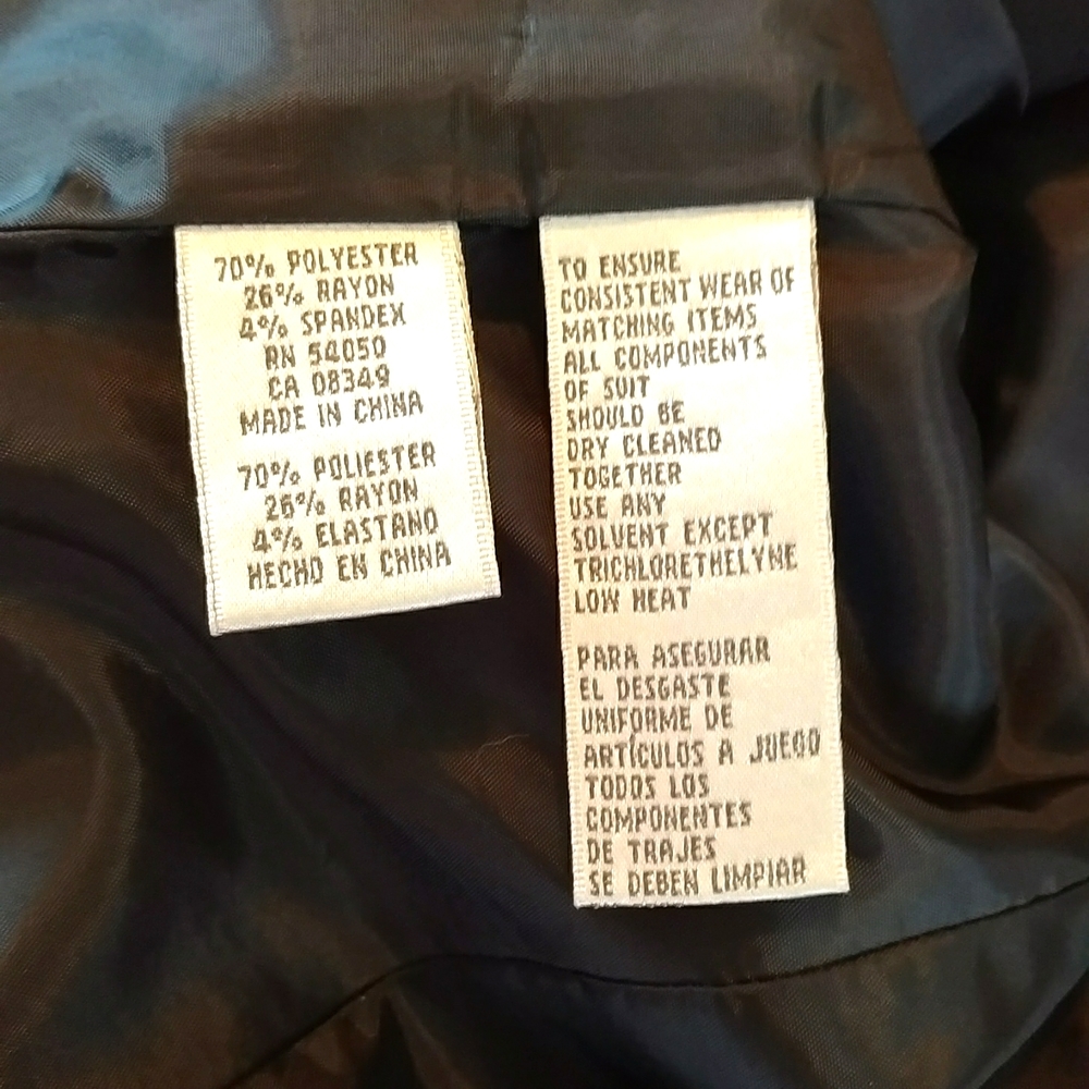 Nine West - Perfect Black Blazer - Size 6 - Picture 10 of 10